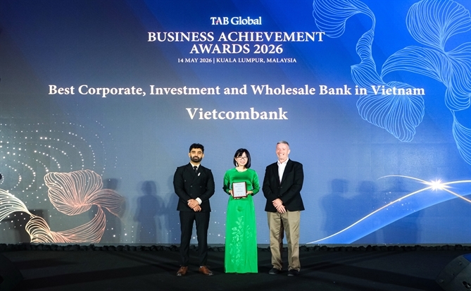 Vietcombank khẳng định vị thế dẫn đầu với 7 giải thưởng quan trọng tại The Asian Banker Summit 2026