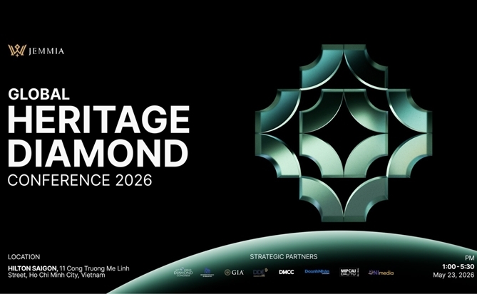 Global Heritage Diamond Conference 2026: Bước ngoặt đưa Việt Nam lên bản đồ kim cương toàn cầu