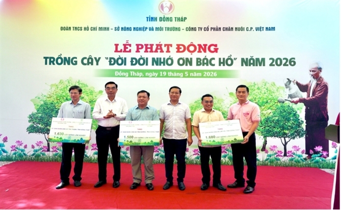 C.P. Việt Nam chung sức phát triển mảng xanh, nâng cao chất lượng sống cho cộng đồng