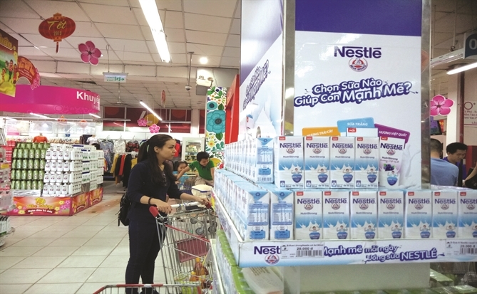 Váng sữa đã nổi