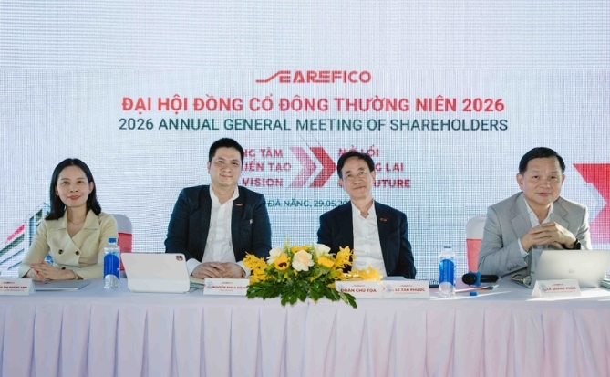 ĐHĐCĐ Searefico (SRF) năm 2026: Lượng backlog đạt kỷ lục gần 3.000 tỷ đồng