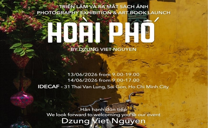 Triển lãm và ra mắt sách ảnh Hoài Phố