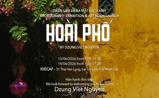 Triển lãm và ra mắt sách ảnh Hoài Phố