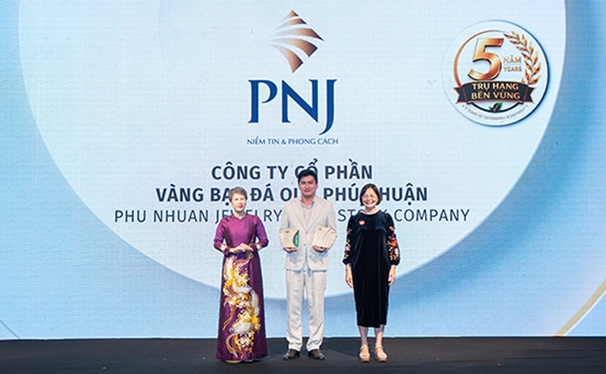 PNJ lần thứ ba được vinh danh ở cả ba trụ cột ESG tại CSA