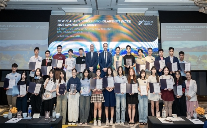 Vinh danh các tân chủ nhân nhận học bổng chính phủ New Zealand bậc trung học (NZSS) 2026