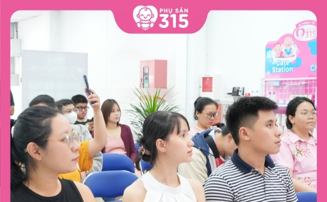 Phụ Sản 315 lan tỏa mô hình lớp học tiền sản, đồng hành cùng mẹ bầu chăm sóc thai kỳ an tâm hơn