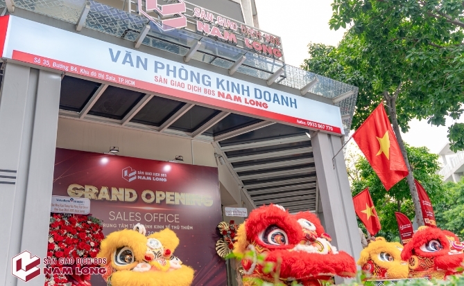Sàn Giao dịch Bất động sản Nam Long khai trương văn phòng kinh doanh mới tại Thủ Thiêm