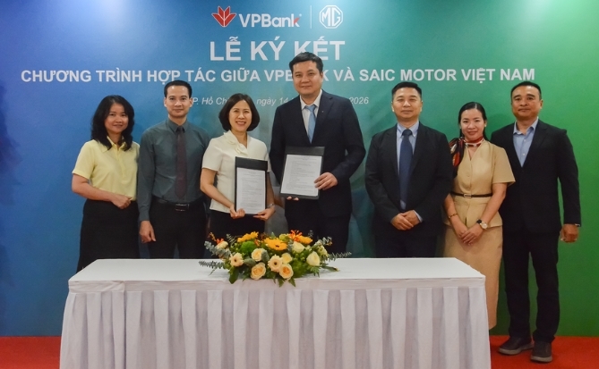 MG Việt Nam triển khai ưu đãi lãi suất 0% trong 12 tháng đầu thông qua hợp tác với VPBank