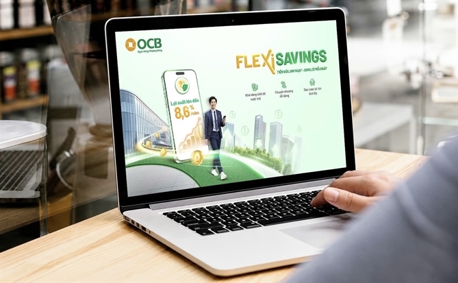 Flexi Savings: Giải pháp tiền gửi linh hoạt, sinh lời mỗi ngày từ OCB