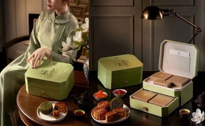 Khi nét đẹp di sản Việt Nam trở thành tác phẩm nghệ thuật trong bộ sưu tập bánh trung thu