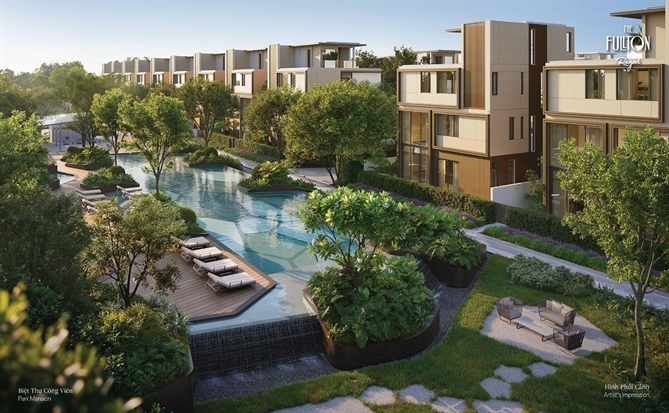 The Fullton Regal - Courtyard Villa & Park Mansion: Khi thiên nhiên trở thành mạch nguồn nuôi dưỡng nếp sống tự họa