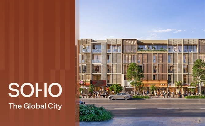 Hai không gian tại SOHO The Global City: Hai nhịp sống và kinh doanh song hành