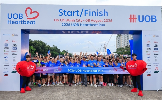 UOB Heartbeat Run 2026 gây quỹ hơn 950 triệu đồng cho giáo dục số