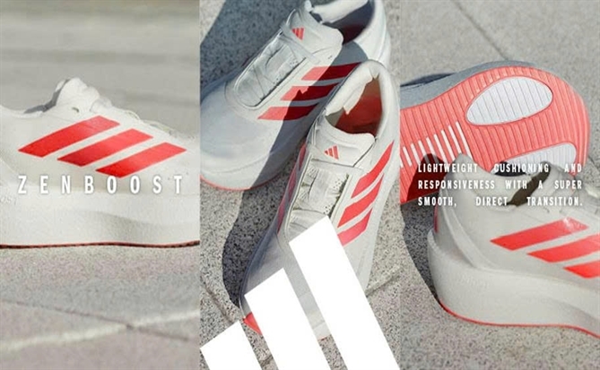 Lazada hợp tác adidas độc quyền ra mắt mẫu giày chạy bộ ZENBOOST