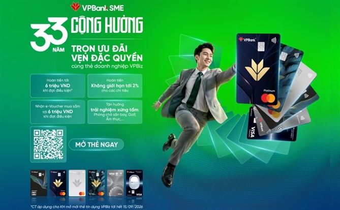 VPBank SME làm mới cuộc đua thẻ doanh nghiệp