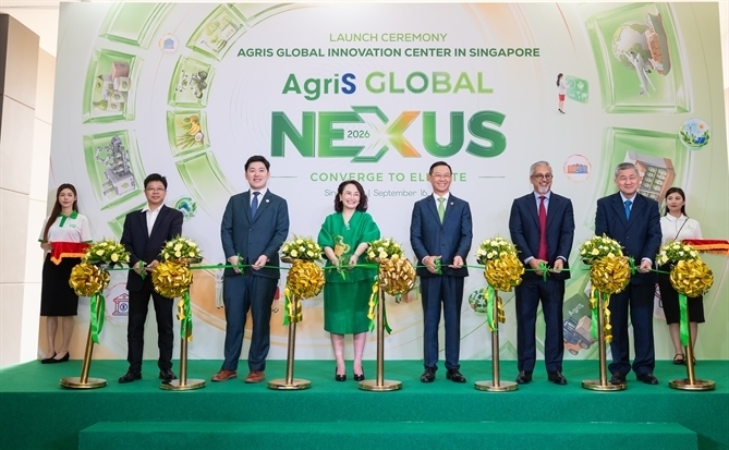 AgriS ra mắt Trung tâm Đổi mới sáng tạo toàn cầu tại Singapore
