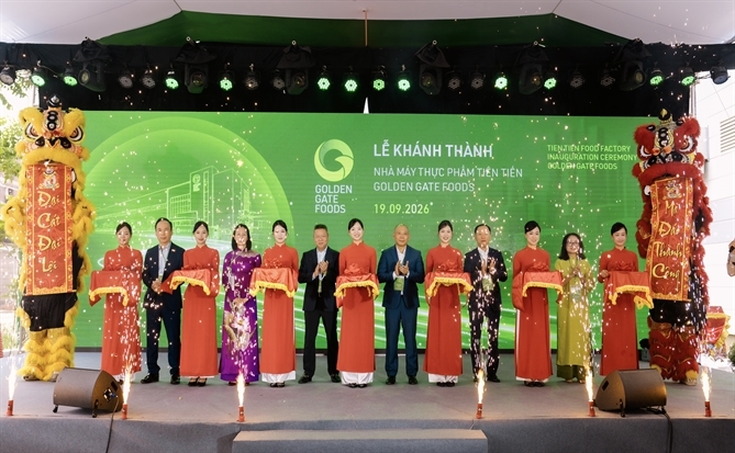 Nhà máy thực phẩm 600 tỷ đồng đi vào hoạt động
