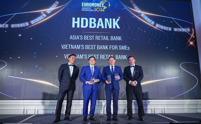 Danh hiệu “Ngân hàng Bán lẻ tốt nhất châu Á” lần đầu tiên được trao cho một ngân hàng Việt Nam
