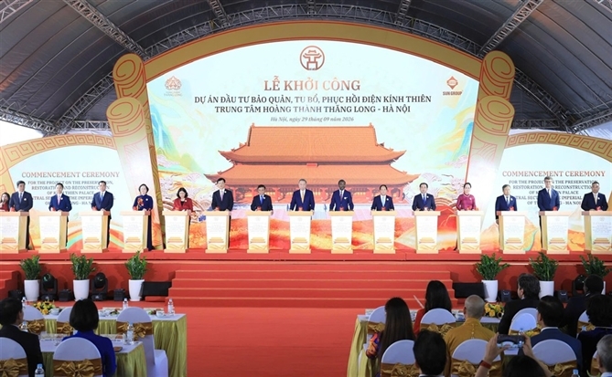 Hà Nội khởi công Dự án bảo quản, tu bổ, phục hồi Điện Kính Thiên