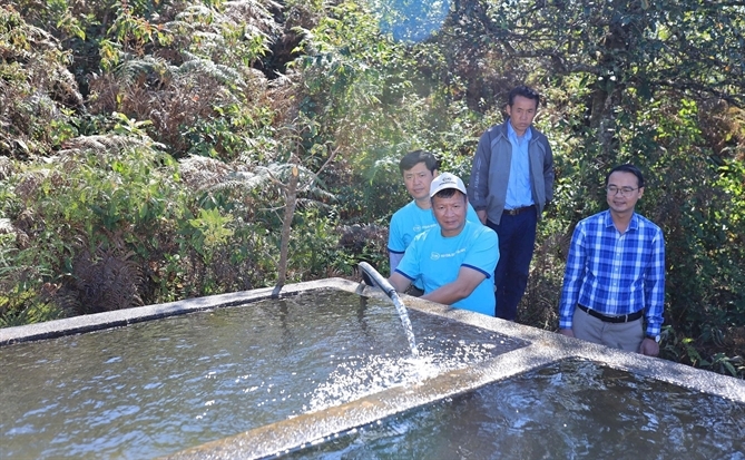 Nhựa Bình Minh mang giải pháp nước sạch đến khu vực biên giới và vùng cao