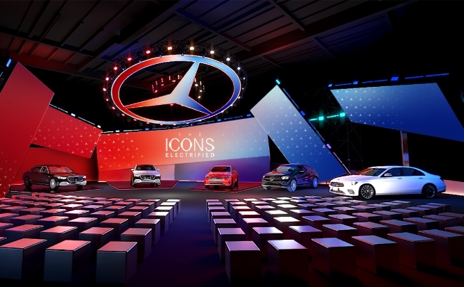 Trưng bày và trải nghiệm Mercedes-Benz: “The Icons, Electrified” tại Thủ Thiêm Riverstage