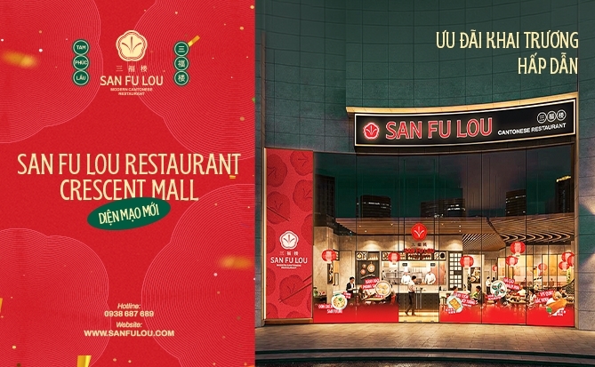 San Fu Lou Crescent Mall đón khách trở lại với diện mạo mới