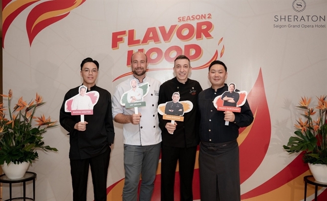 Sheraton Saigon Grand Opera Hotel ra mắt Flavorhood Mùa 2